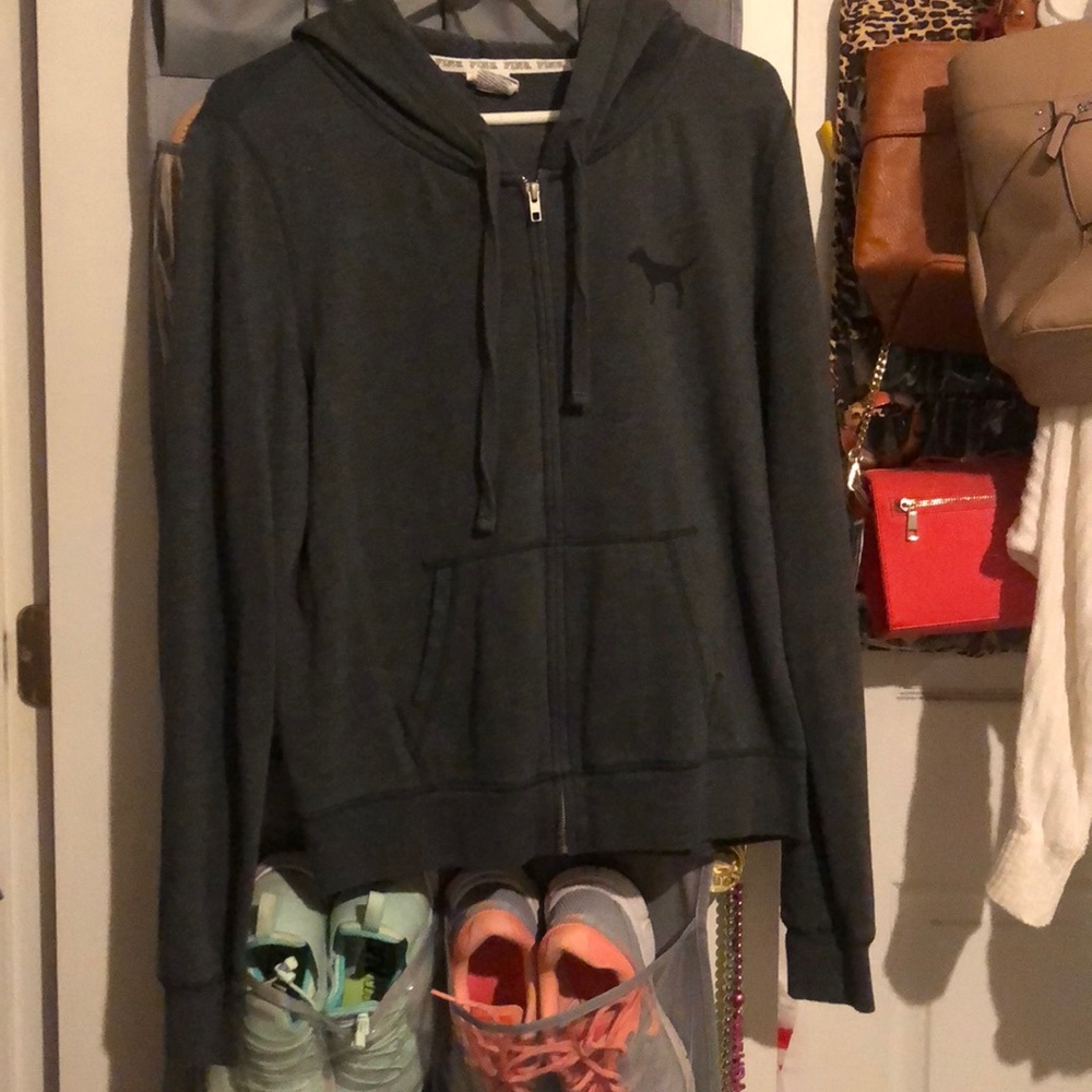 Large PINK zip up